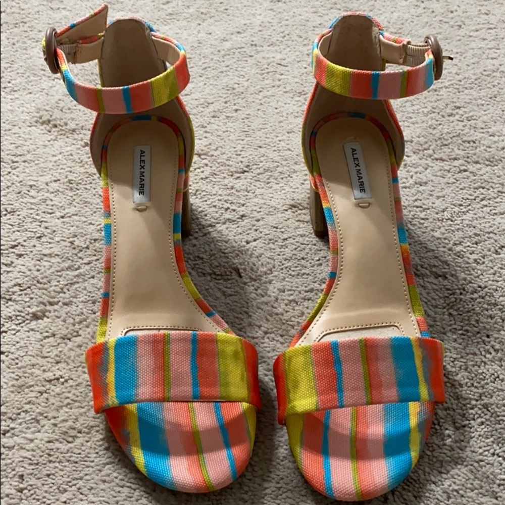 Alex Marie Deltan Rainbow Sandals